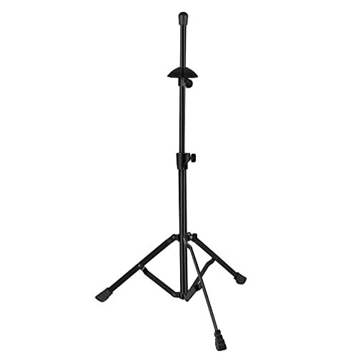 EASTROCK Trombone Stand, Retractable Height Adjustment, Triangular Stable Construction for Standard-sized Trombone