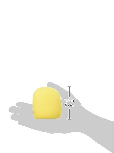 Microphone Windscreen, Ball Style (WS-1Y) Yellow - color: Yellow