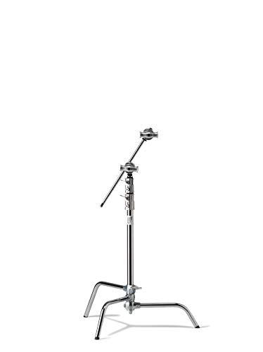 Kupo 20" C-Stand Sliding Leg Kit - Includes 20" Grip Arm with Hex Stud, Two 2.5" Grip Heads for Photography and Video Lighting Applications, Adjustable Uneven Terrain Leveling Leg, Silver (KS703712) - color: Silver, style: 20" Sliding Leg Kit