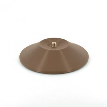 Slim Microphone Stand for the Logitech Yeti Orb Low Profile Mic Mount (Coffee) - color: Coffee