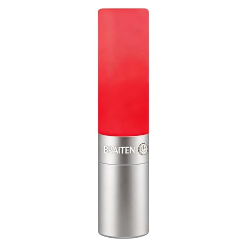 Busy Light for Office, Do Not Disturb Indicator Light,Dimmable Lamp Brightness Adjustable (Black Silver, 2" L X 2" W X 9" H) - color: Silver