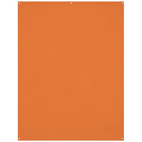 Westcott X-Drop Wrinkle-Resistant 5' x 7' (1.52 x 2.13m) Backdrop for Headshots, Photoshoots & Product Photos - Portable and Travel Friendly (Tiger Orange) - color: Tiger Orange