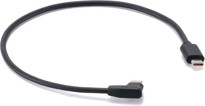 Tilta 100W Right Angle USB-C Power Cable (35cm) | High Power Charging for Cameras & Accessories