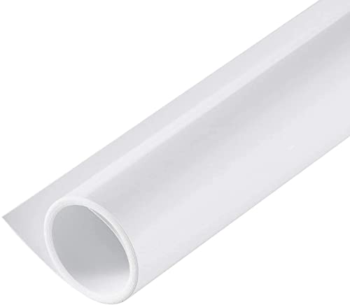 Meking 31x59 inches (80x150cm) White PVC Matte Backdrop Photography Background for Portrait Photo Shoot Studio Portrait, Product and Video Recording Photography - color: Matte White