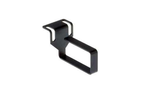 Kendall Howard Universal Wire Minder 1U - Cable Manager for Network Cable Management, Cable Wire Organizer, Black Powder Coated Steel, 1.5"x3" Capacity, EIA Compliant