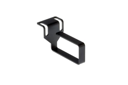 Kendall Howard Universal Wire Minder 1U - Cable Manager for Network Cable Management, Cable Wire Organizer, Black Powder Coated Steel, 1.5"x3" Capacity, EIA Compliant