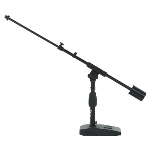 Gator Frameworks GFW-MIC-0822 Telescoping Boom Mic Stand - style: Deluxe Weighted Base