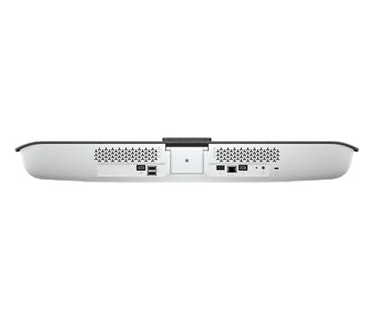 Poly Studio V12 – USB Video Bar for Small Rooms - 4K 20MP Camera, AI-Enhanced Audio, Noise Cancellation, Poly Lens Management - Microsoft Teams, Zoom & Google Meet Compatible - Thoughtfully Made