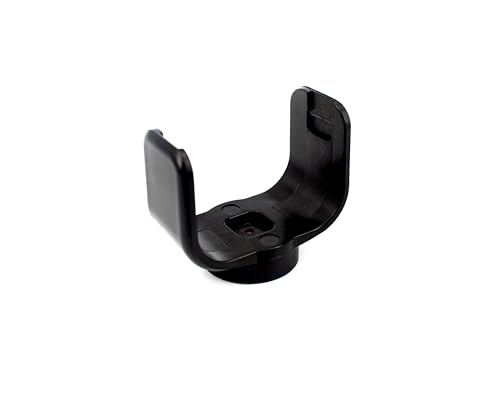 Webcam Holder, Durable, Tight Grip, Stable Mount - Compatible with Logitech StreamCam, Black and White (Black) - color: Black
