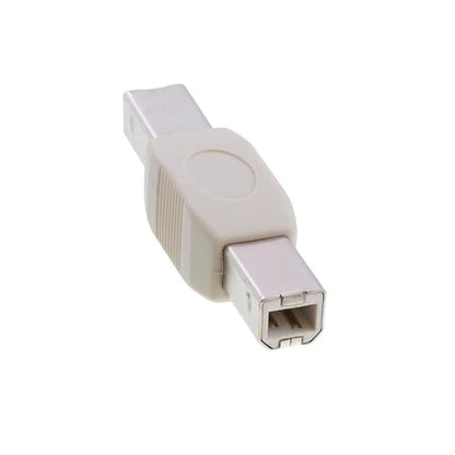 Cmple - USB B to B Adapter USB 2.0 Male to Male Coupler Plug to Plug Connector Converter for Printer Scanner HDD External Hard Drive - 10 Pack - size: 10 Pack, style: USB 2.0 B Male to B Male