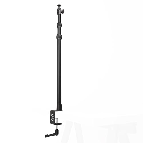 Elgato Master Mount L, Extendable Desk Clamp Pole | Extends 55cm to 125cm, 1/4-inch thread, Steel ball head, Rubber twist locks, Core of Multi Mount rigging system - style: Master Mount