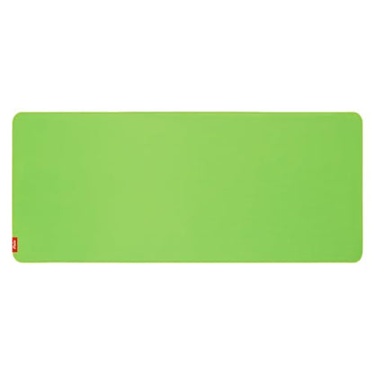 Pixio 3XLarge Green Screen Mouse Mat Chroma Key Durable Smooth Water-Resistant Polyester Surface Rubber Base Mouse Pad - for Gaming, Streaming, Filming, Content Creation with a Clear Background - size: 47.2L x 21.7W inches