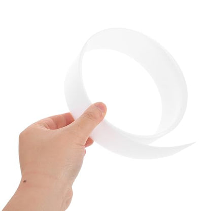 Uonlytech Led Light Diffuser Sheet 48.03X1.57In Soft Light Diffusing Panel for Led Strip Lights Flexible Acrylic Wardrobe Diffuser Cover for Cabinets Ceiling Fixtures and Backlit Lighting