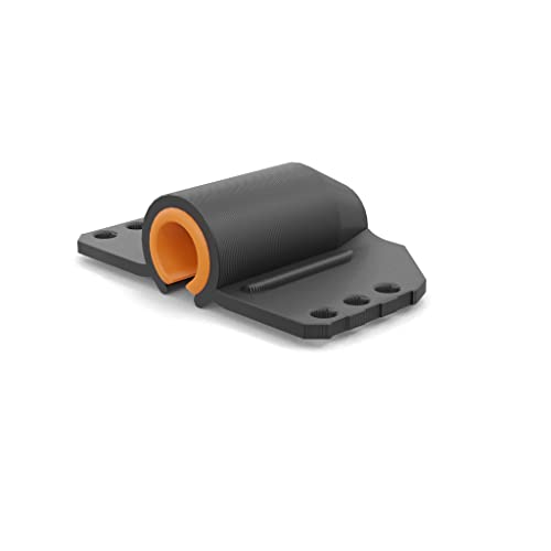 Isolate IT Lavalier Microphone Isolation Shield System with Sorbothane (Compatible with Countryman B3 & DPA 4060, Black/Orange) - color: Black/Orange, size: Countryman B3/DPA 4060