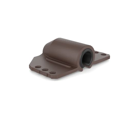 Isolate IT Lavalier Microphone Isolation Shield System with Sorbothane (Compatible with Rode SmartLav+, Brown/Black) - color: Brown/Black, size: Rode SmartLav+