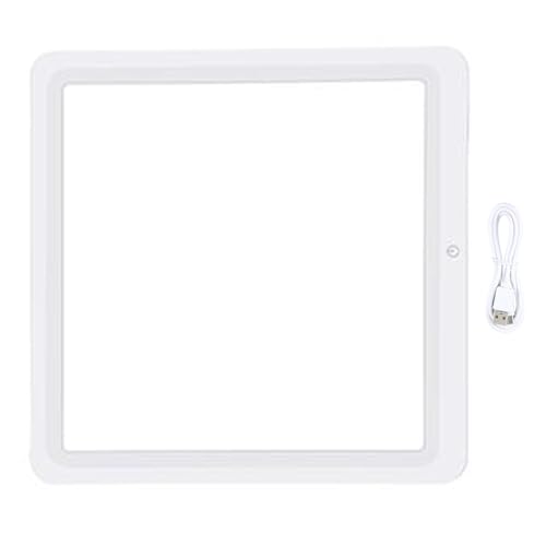 Lurrose LED Photography Fill Light Panel 30cm No Shadow Effect Studio Lighting for Indoor Video Recording and Streaming