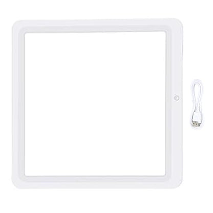 Lurrose LED Photography Fill Light Panel 30cm No Shadow Effect Studio Lighting for Indoor Video Recording and Streaming