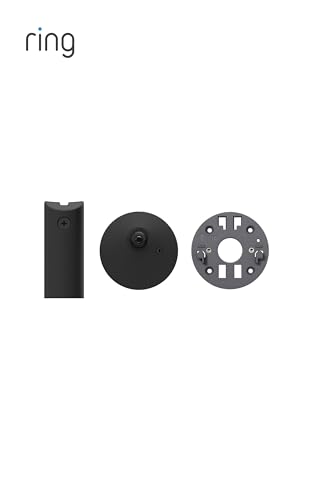 Ring Spare Parts Kit — Compatible with Outdoor Cam Pro, Plug-in, Black - color: Black