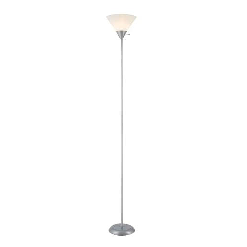 Globe Electric 67150 Elliott Floor Lamp, Silver (Pack of 2) - color: Silver, Elliott, size: 2 Pack