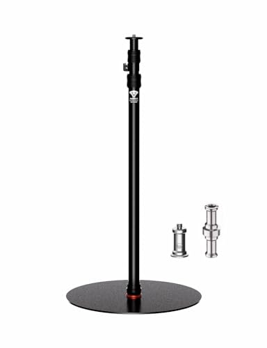 IFOOTAGE RB-A400 Round Base Light Stand Monopod 79" Tripod | Monopod for Cameras Lights Webcam, Live Streaming Vlogging, Stable Round Base Stand with 22LBS Payload - size: 79in - RB-A400