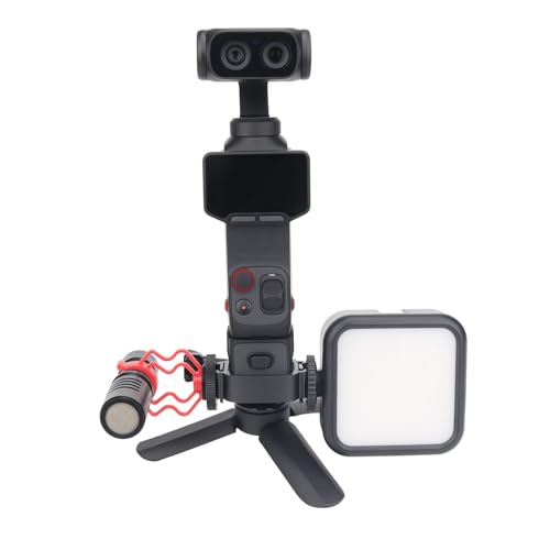 Camera Expansion Adapter Mount for Insta360 Luna Ultra, Dual Cold Shoe Bracket with 1/4" Screw Hole, Action Camera Mount Fit Backpack Clip, Neck Holder, Headband and Tripod Accessories