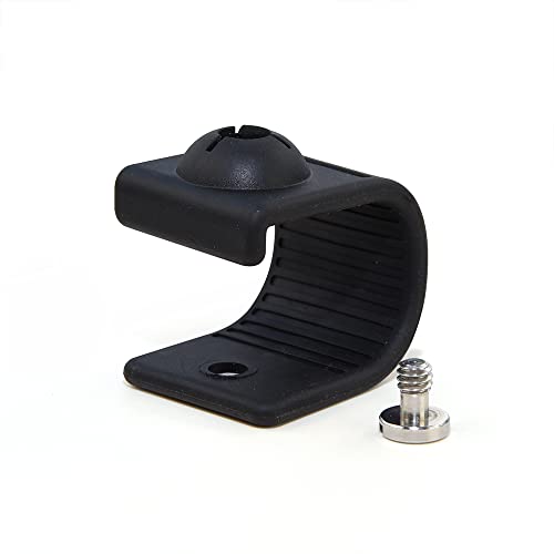 MOKOSE Webcam Stand, Stands Bent 360 Degrees for Mounting on a Monitor or Laptop Mount with 1/4" Thread