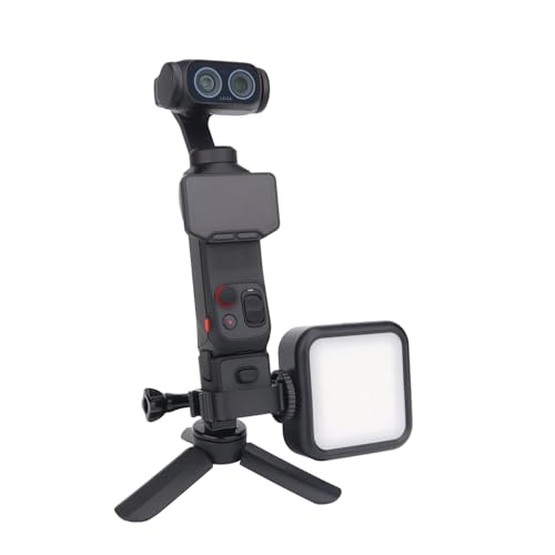 Camera Expansion Adapter Mount for Insta360 Luna Ultra, Dual Cold Shoe Bracket with 1/4" Screw Hole, Action Camera Mount Fit Backpack Clip, Neck Holder, Headband and Tripod Accessories