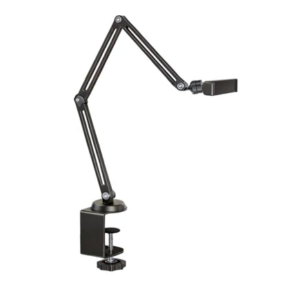 EMEET Overhead Camera Desk Mount, Flexible Articulating Webcam Stand with 1/4" Screw, Heavy Duty Desk Clamp Camera Arm for Live Streaming, Video Recording, Fits Smartphone, Webcam, Max Load 4 lbs