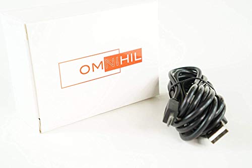 OMNIHIL 5 Feet Long High Speed USB 2.0 Cable Compatible with TACKLIFE Cordless Screwdriver-(SDH13DC) - size: 5FT