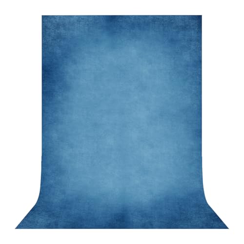 Blue Photography Backdrops for Photoshoot, Vintage Abstract Portrait Photo Backdrop, Photo Booth Props 5x7ft - color: Blue, size: 5x7 FT