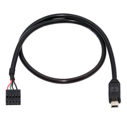 chenyang USB 2.0 9Pin 10Pin Motherboard Header to Mini USB 5Pin Data Cable 0.5M - style: Mini USB