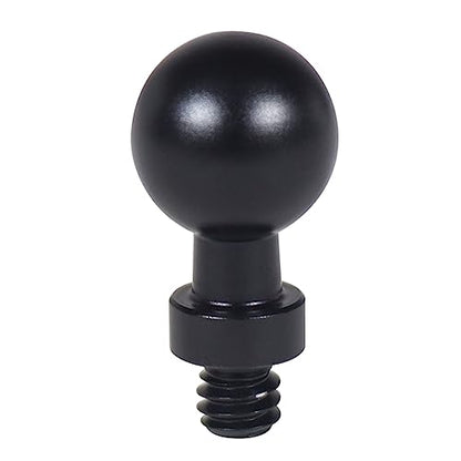 20mm/17mm/15mm/13mm to 1/4 Screw/Hole Ball Head Mount Adapter for Action Camera Photography Accessories (15mm to 1/4 Screw) - size: 15 mm to 6.35 mm Screw