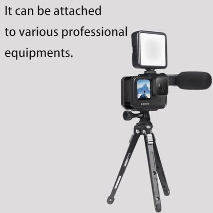 Aluminium Protective Case for GoPro Hero 13/12/11/10/9, Durable Hard Frame Cases Protector, Strong Metal Housing Frame Video Cage with Magnetic Fingers and Sliding Cover - style: Magnetic Version