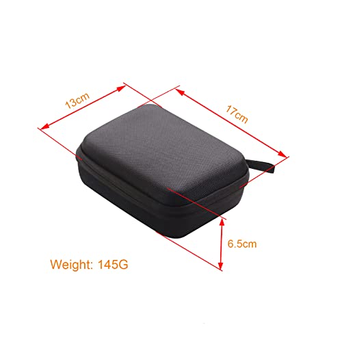 Camera Accessories Bag for Action Camera, Carrying Case Compatible with Gopro, Portable Protective Case for Gopro Hero13 12 11 10 9 8 7 6 5 4 3 2(Small)