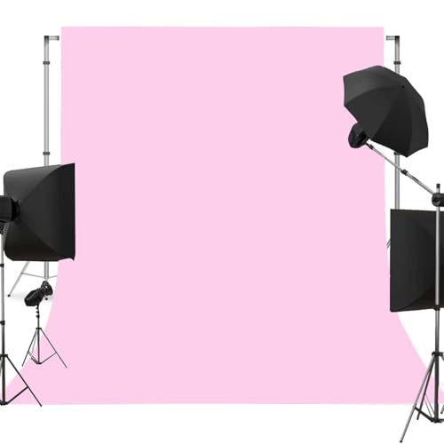 Pink Photo Backdrop for Photoshoot Pink Background for Photography Photo Backdrop Curtain for Party 5 x 7 FT - color: Pink, size: 5x7 FT