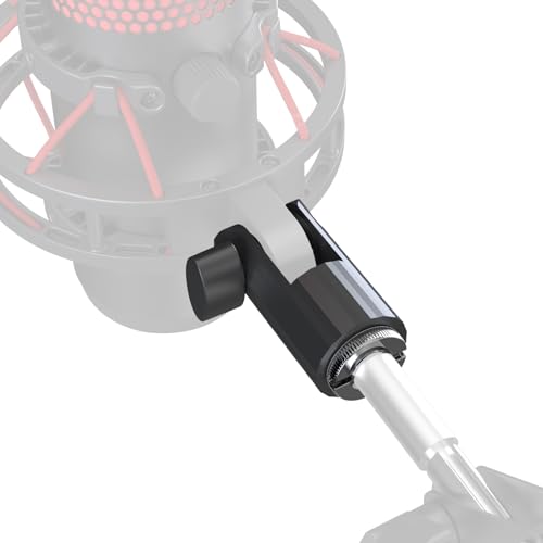 M05 Boom Arm, 360° Rotatable Microphone Stand with Desk Mount (QuadCast Adapter) - color: QuadCast Adapter