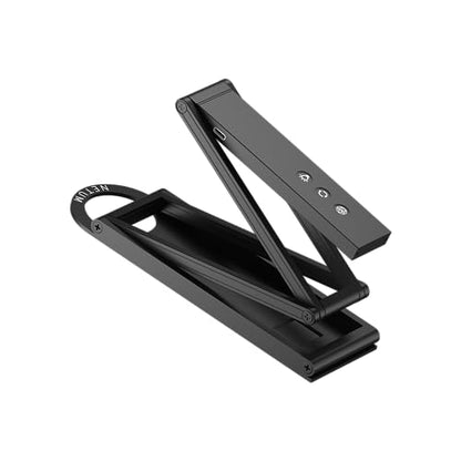 NetumScan 4K Document Camera 1080P 60fps Scanner with Microphone for A3 | Highly Foldable Metal Arm: Multi-joint metal stand collapses into a compact body, perfect for teachers to carry