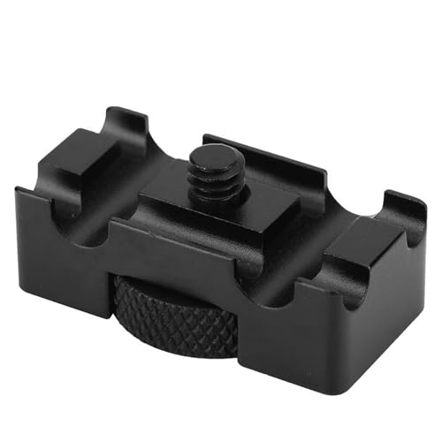 Camera Cable Lock Clamp, Aluminum Alloy Tether Cable Block Clip with 4 Grooves, USB C Tethering Cable Lock Clip Clamp for All DSLR Cameras Cable
