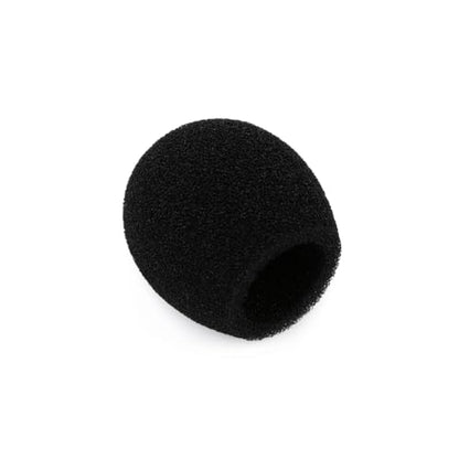 5 Pack Replacement RK318WS Mini Headset Microphone Windscreen Windshield Sponge Foam for Shure WH20 Headset Microphone mic for Active Mic Users, for Instructors/Musicians, Black