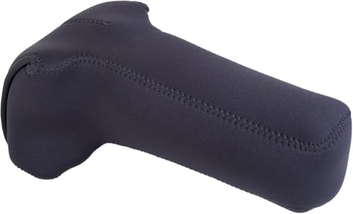 OP/TECH USA Soft Pouch – Compact digital camera case, lightweight accessories pouch, sleek neoprene sleeve for DSLR, perfect for backpacks & travel – durable protection in style D-PRO Tele| Black - color: Black, style: D-pro Tele