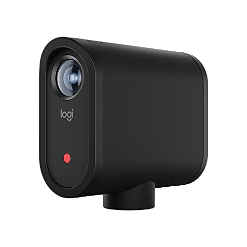 Logitech for Creators Mevo Start, Wireless Live Streaming Camera, 1080p HD Video Quality, Intelligent App Control, Stream via LTE or Wi-Fi - Black - style: 1 Pack
