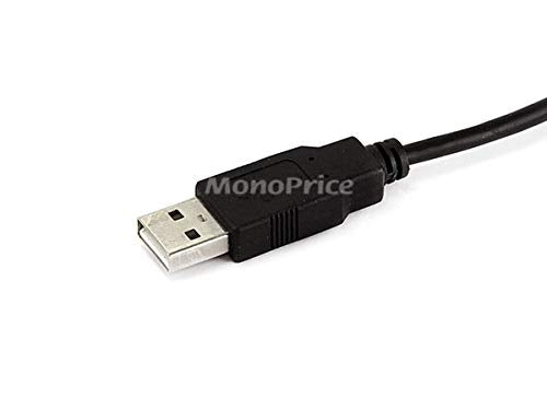 Monoprice 15-Feet USB A to mini-B 5pin 28/28AWG Cable (103898) - size: 15 Feet