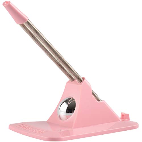 ONE250 Mouse Bungee Cable Cord Management Clip Gaming Flexible Fixer Holder - Gaming Drag-Free Wired Mouse Support (Pink) - color: Pink