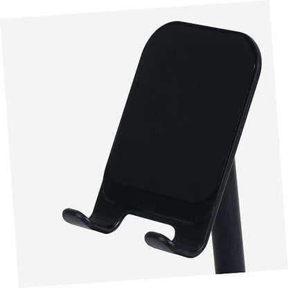 KALLORY Desktop Phone Bracket Height and Angle Durable and Slip Design for Use for Video Calls and Live Streaming - color: Black