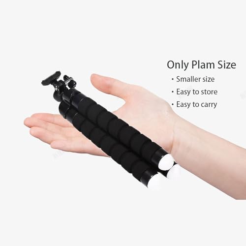 Mini Tripod, Sponge Tripod with Flexible Bracket with Wireless | Mini sponge tripod, made of thicker premium metal, flexible and rotatable, mobile phones, cameras travel tripod, durable