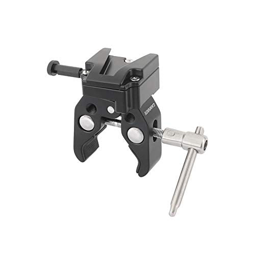 CAMVATE Crab Clamp+V-Lock Mount Quick Release Adapter for DSLR Camera Battery