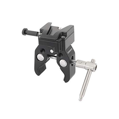 CAMVATE Crab Clamp+V-Lock Mount Quick Release Adapter for DSLR Camera Battery