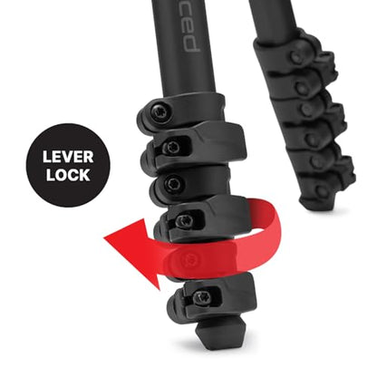 Manfrotto Befree Advanced AS, Camera Tripod, Lever Lock,Compatible with Arca-Swiss, Portable and Compact, Aluminum, Travel Tripod Kit, Ball Head, for DSLR, Mirrorless, Camera Accessories - style: Befree Adv Arca-Swiss Lever Alu