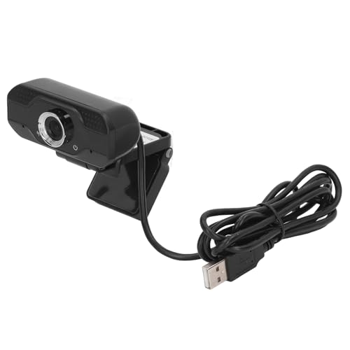 Camera, HD Webcam with Built in Microphone and Auto Noise Reduction, Wide 90 Degree Angle for Video Calling Conferencing Live Streaming Gaming