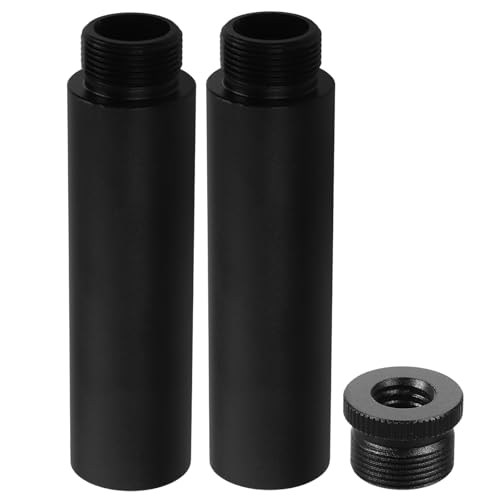COHEALI Microphone Stand Extension Rod Set 5/8" to 3/8" Adapter Kit with Dual Tf10130 and Tf10104 for Podcasting and Live Streaming Desktop Mic Arm Extension